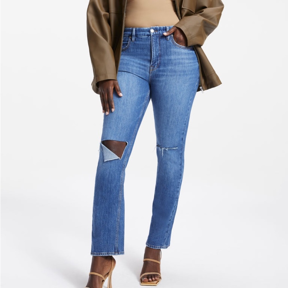 NWT: Good American Good Icon Jeans